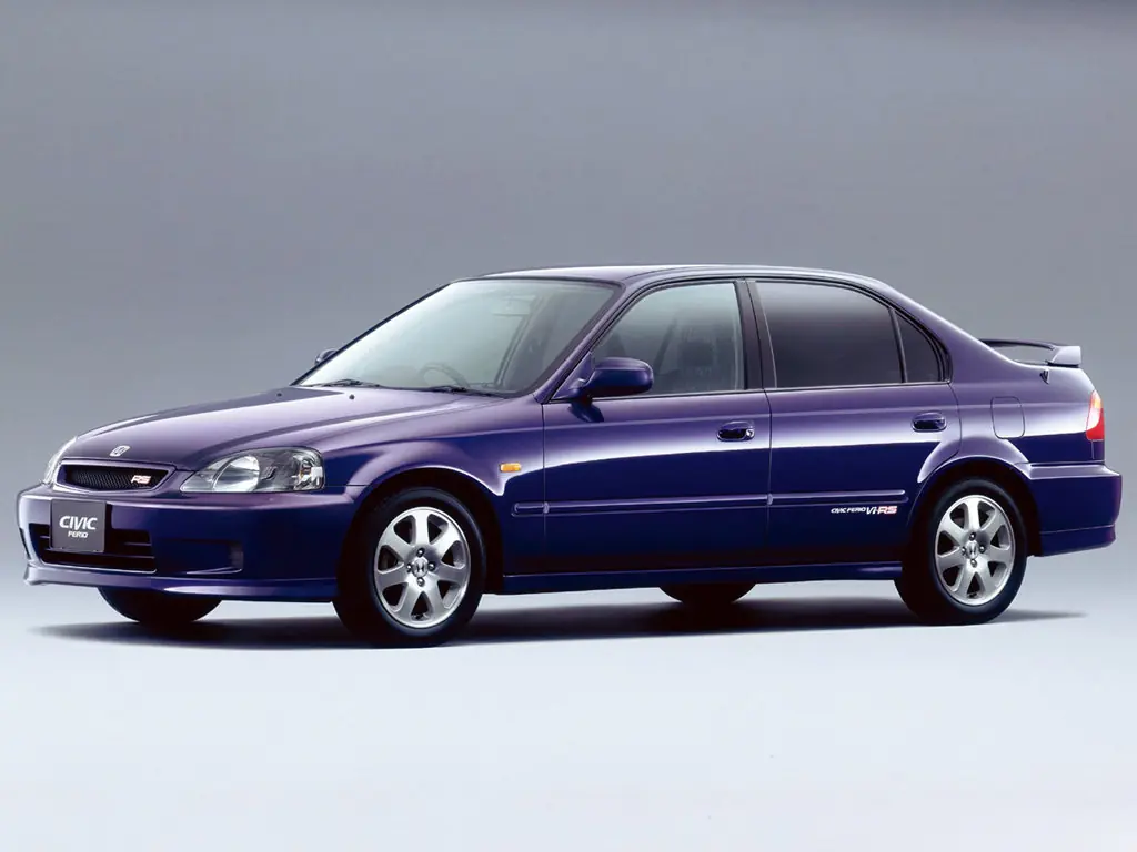 Honda Civic Ferio (EK2, EK3, EK4, EK5) 2 поколение, рестайлинг, седан (09.1998 - 08.2000)